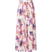 LASCANA Falda azul / naranja / rosa / blanco