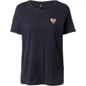ONLY Camiseta 'ONLKita' azul noche / rosa