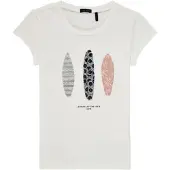 Ikks Camiseta XS10162-19-C niña - Blanco - 4 ans