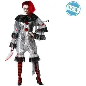 Atosa Disfraz De Mujer Macabra Clown