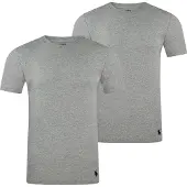 Ralph Lauren para hombre. 714835960003 Pack de 2 camisetas interiores clásicas gris (L), Homewear, Algodón, Manga corta, Polo Ralph Lau