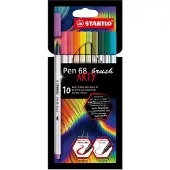 Stabilo Rotulador Pen 68 Brush Arty 10 Unidades