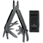 Victorinox Multiherramienta SwissTool MXBS One-Hand, negro