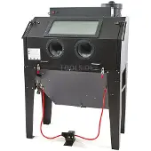 HBM cabina de chorreado con extracción SBC 420/500 negra