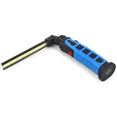 HBM linterna LED recargable 3 en 1 350 lúmenes, plegable, magnética