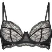 Hunkemoller Sujetador 'Isabelle' negro