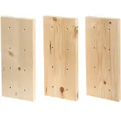 Mustang Tablas para salmón flameado, 3 unidades