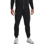 Under Armour Pantalón deportivo 'Essential' negro / blanco