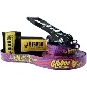 Gibbon Slacklines - Surferline Treewear Set size 30 m, púrpura