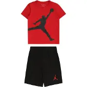 Jordan Conjunto 'JUMBO' rojo oscuro / negro