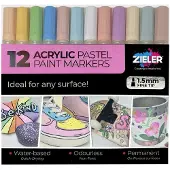 Zieler Rotulador Paint Markers Pastel Fine
