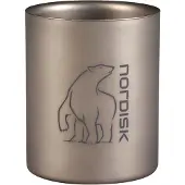 Nordisk Taza De Doble Pared Titanio 450ml