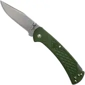 Buck Navaja 112 Slim Select Lockback, verde olivo