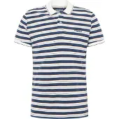 Blend Camiseta azul / blanco