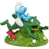 Aqua Della Figura Smurf With Frog