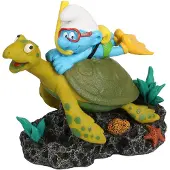 Diverse Figura Smurf With Turtle