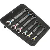 Wera Llave carraca anular abierta Joker J. LLAVES CARRACA, 6 PCS