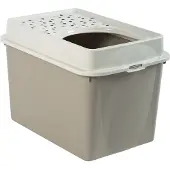 Rotho Berty Eco Cappuccino: Arenero para gatos