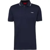 HUGO Camiseta 'Dinoso' azul oscuro / blanco