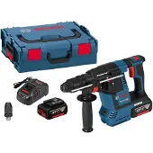 Bosch Martillo Perforador GBH 18V-26 F (2 x 5,0 Ah + GAL1880CV + L-Boxx 136)