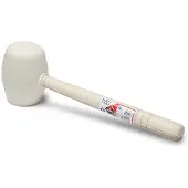 Rubi Martillo de goma 66907, color blanco, 750 gramos