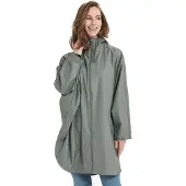 Weather Report Poncho Flame