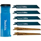 Makita Juego de Hojas de Sierra Sable 6 piezas D-53051