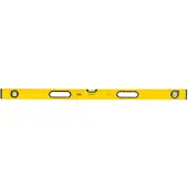 Topex Nivel de aluminio, modelo 600, 100 cm, con 3 ampolletas