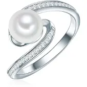 Valero Pearls Anillo plata
