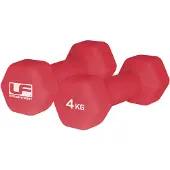 Ufe Mancuerna Recubierta De Neopreno Hexagonal 2 Unidades