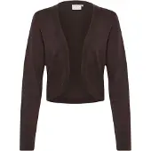 Kaffe Bolero 'Astrid' marrón oscuro