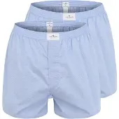 Tom Tailor Calzoncillo boxer azul claro / azul oscuro / blanco
