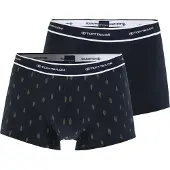 Tom Tailor Calzoncillo boxer azul oscuro / verde hierba / blanco