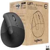 Logitech Ratón Ergonómico Inalámbrico Lift