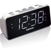 Lenco Radio Despertador Cr-18 White