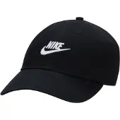Nike Gorra 'Club Futura' negro / blanco