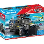 Playmobil Juego De Construcción De Vehículos Todoterreno De Las Fuerzas Especiales