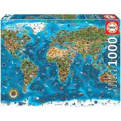 Educa Maravillas Del Mundo Puzzle De Madera 1000 Piezas