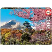 Educa Puzzle 2000 Castillo De Osaka Japón