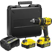 Stanley Taladro/atornillador de impacto inalámbrico V20 2*4.0ah