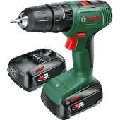 Bosch Taladro atornillador inalámbrico EasyImpact de 18V-40, con 2 baterías PBA de 18V y 1.5Ah