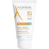 A-Derma Protector Solar Fluide Matifiant Spf50+ 40ml