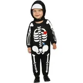Atosa Disfraz De Bebé Skeleton