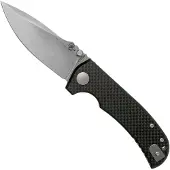 Spartan Blades Navaja Astor Carbon Fiber Black G10