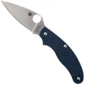 Spyderco Navaja UK Penknife Lightweight Dark Blue