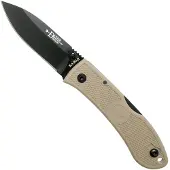 Ka-Bar Navaja Dozier Folding Hunter, coyote brown