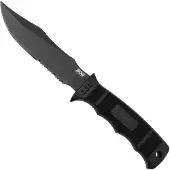 SOG Cuchillo SEAL Pup Elite, Kydex sheath, hoja dentada
