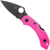 Spyderco Navaja Dragonfly 2 Lightweight S30V Black Blade, pink