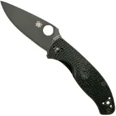 Spyderco Navaja Tenacious Lightweight Black Blade