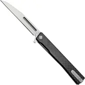 Ocaso Navaja Solstice Wharncliffe Satin, Carbon Fibre